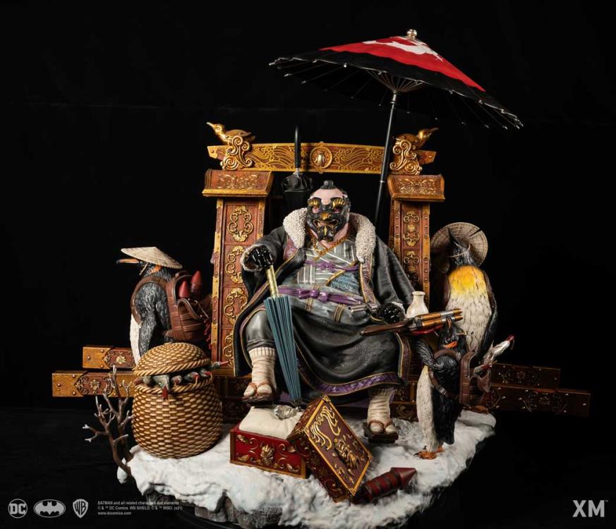 DC Premium Collectibles Samurai Series The Penguin Daimyo 1/4 Scale Limited Edition Statue Gallery Image 17