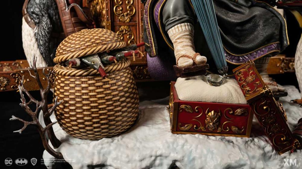 DC Premium Collectibles Samurai Series The Penguin Daimyo 1/4 Scale Limited Edition Statue Gallery Image 24