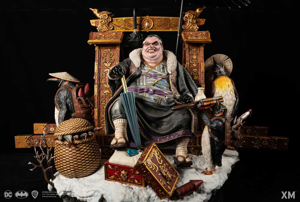 DC Premium Collectibles Samurai Series The Penguin Daimyo 1/4 Scale Limited Edition Statue Gallery Image 9