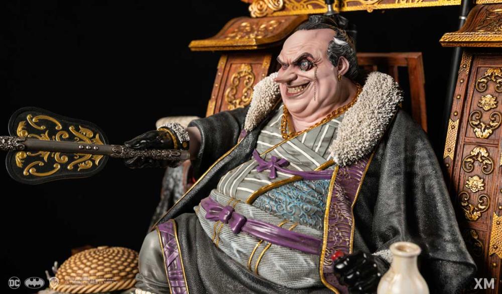 DC Premium Collectibles Samurai Series The Penguin Daimyo 1/4 Scale Limited Edition Statue Gallery Image 15