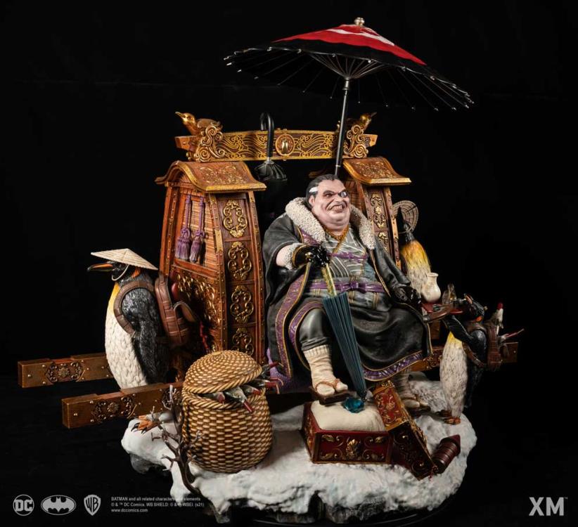 DC Premium Collectibles Samurai Series The Penguin Daimyo 1/4 Scale Limited Edition Statue Gallery Image 5