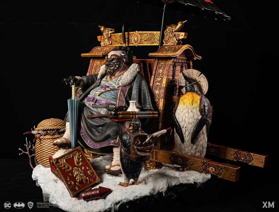 DC Premium Collectibles Samurai Series The Penguin Daimyo 1/4 Scale Limited Edition Statue Gallery Image 18