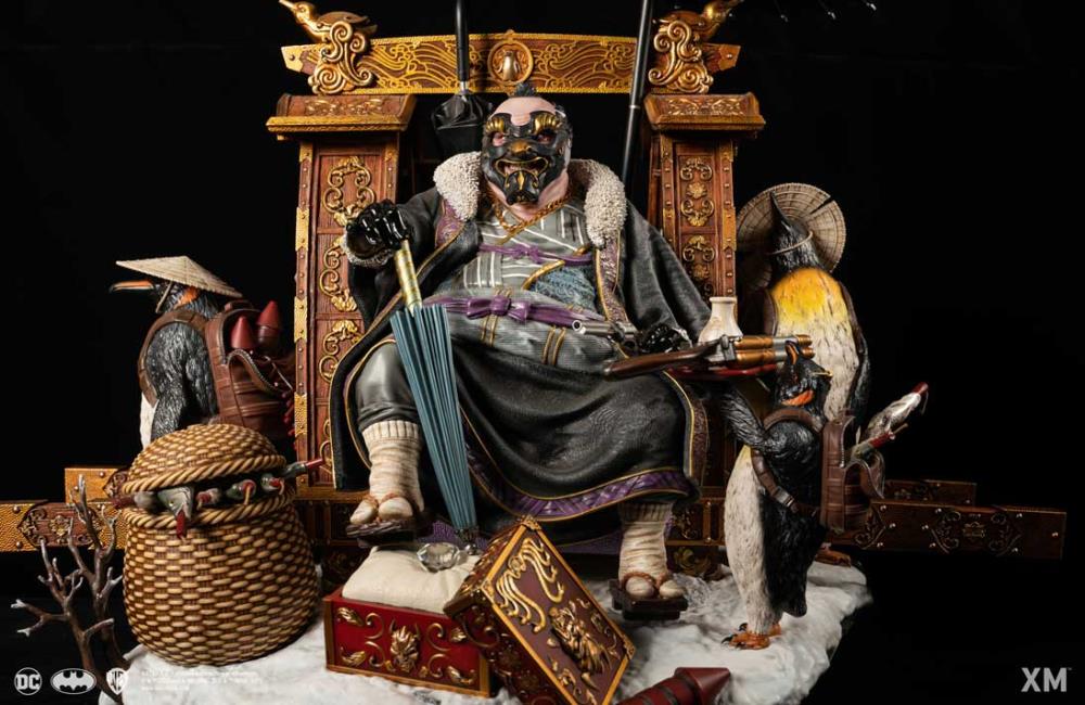 DC Premium Collectibles Samurai Series The Penguin Daimyo 1/4 Scale Limited Edition Statue Gallery Image 19