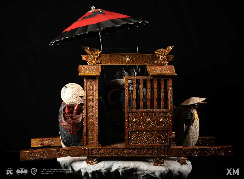 DC Premium Collectibles Samurai Series The Penguin Daimyo 1/4 Scale Limited Edition Statue Gallery Image 8