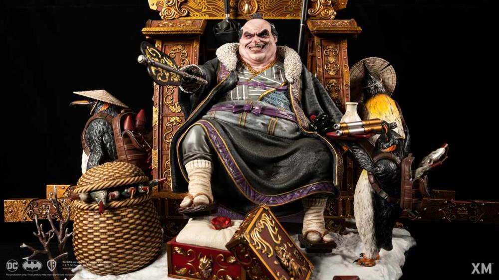 DC Premium Collectibles Samurai Series The Penguin Daimyo 1/4 Scale Limited Edition Statue Gallery Image 13