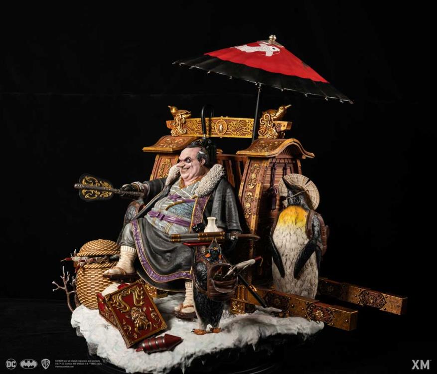 DC Premium Collectibles Samurai Series The Penguin Daimyo 1/4 Scale Limited Edition Statue Gallery Image 12