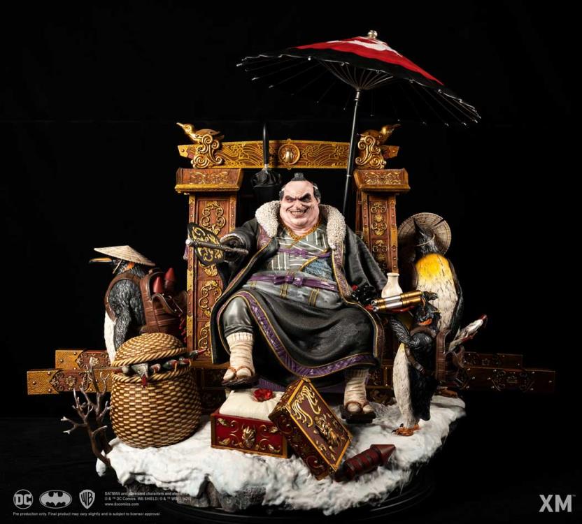 DC Premium Collectibles Samurai Series The Penguin Daimyo 1/4 Scale Limited Edition Statue Gallery Image 3