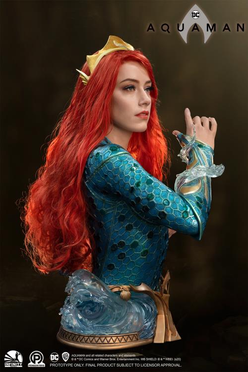 Aquaman Mera Life-Size Limited Edition Bust Gallery Image 4