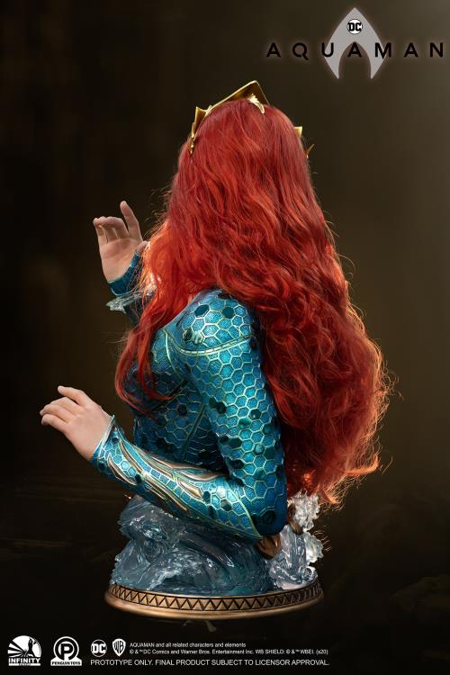 Aquaman Mera Life-Size Limited Edition Bust Gallery Image 6