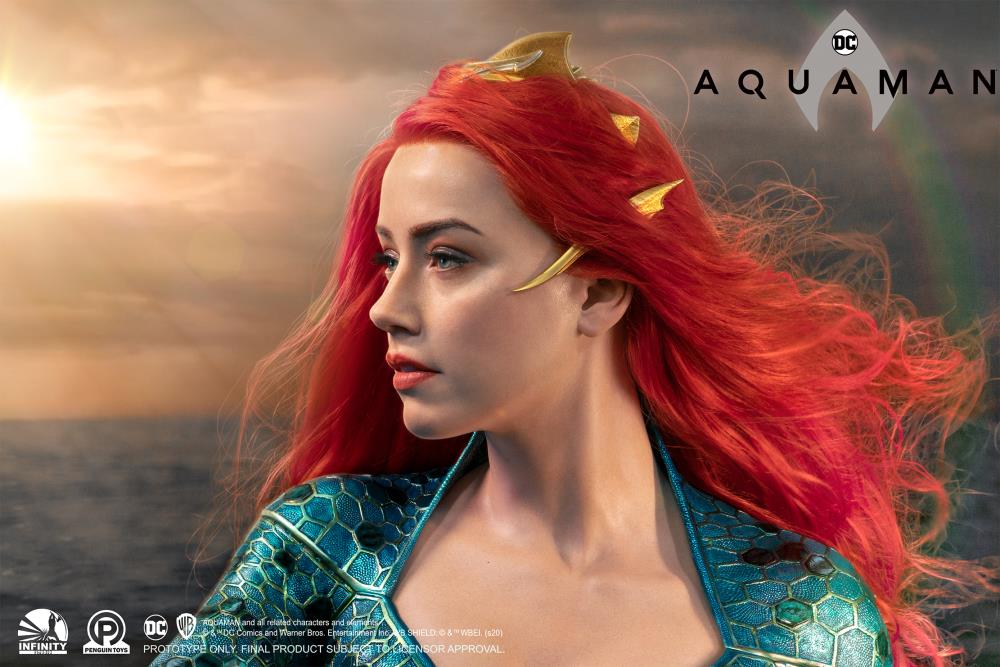 Aquaman Mera Life-Size Limited Edition Bust Gallery Image 16