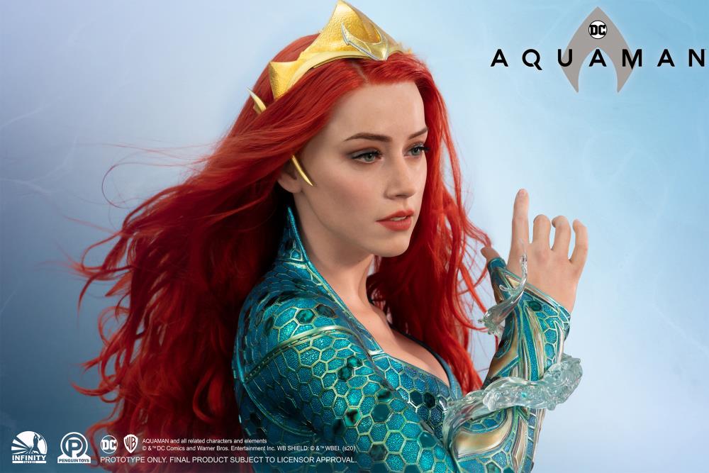 Aquaman Mera Life-Size Limited Edition Bust Gallery Image 22