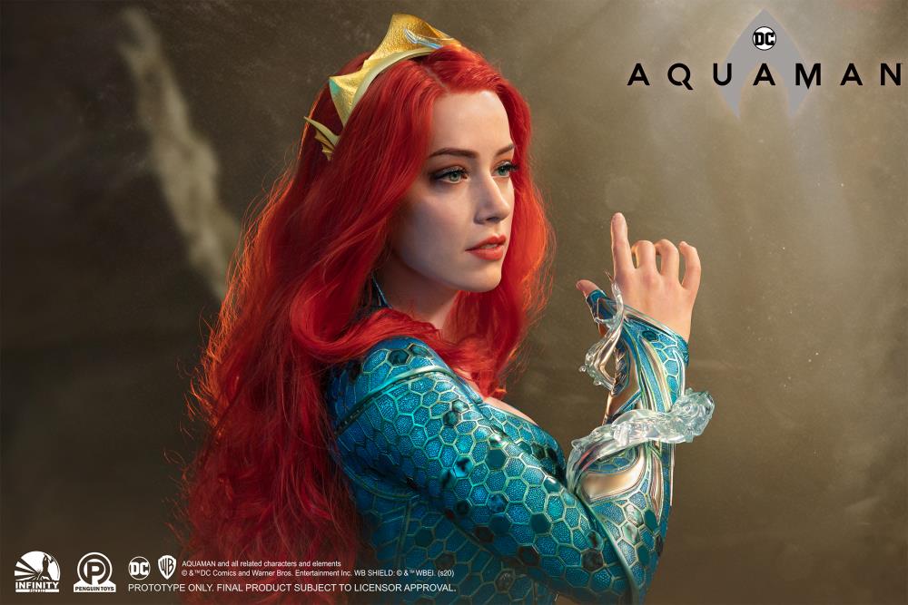 Aquaman Mera Life-Size Limited Edition Bust Gallery Image 17
