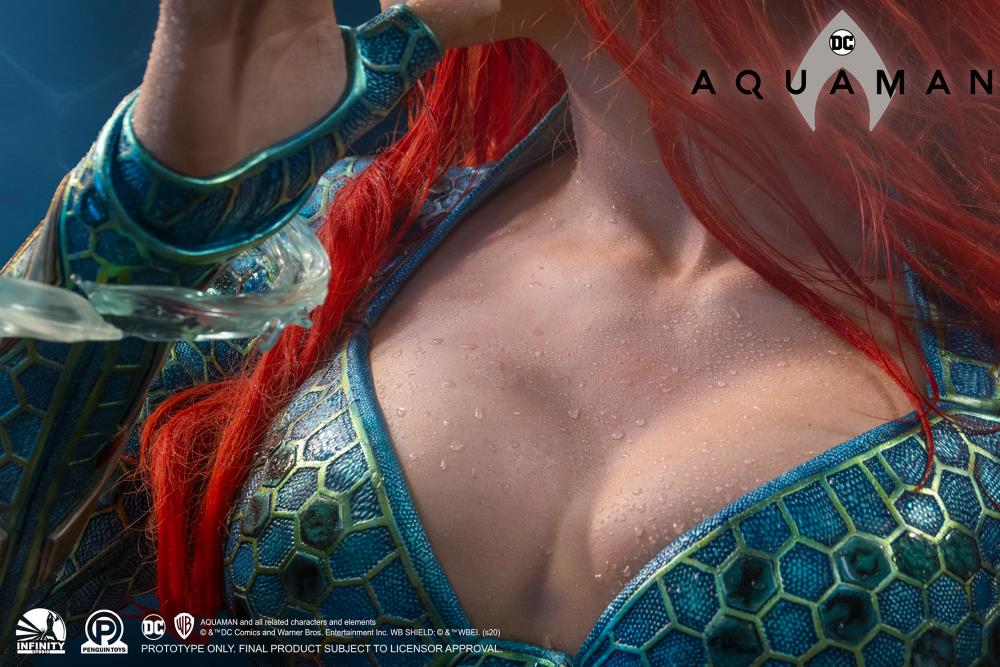 Aquaman Mera Life-Size Limited Edition Bust Gallery Image 13