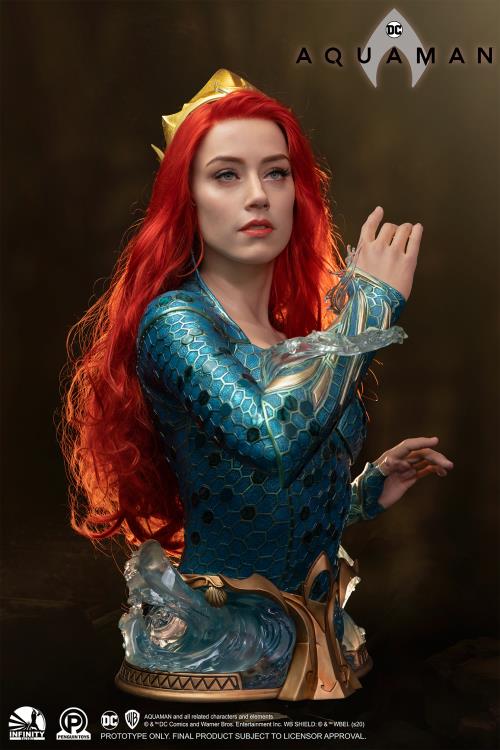 Aquaman Mera Life-Size Limited Edition Bust Gallery Image 3