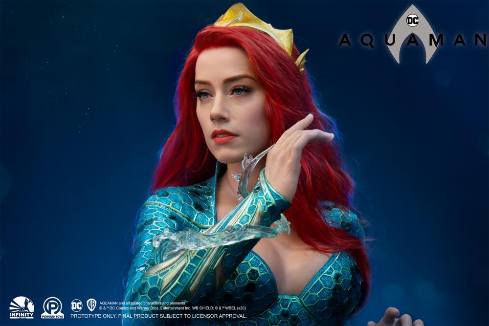Aquaman Mera Life-Size Limited Edition Bust Gallery Image 12