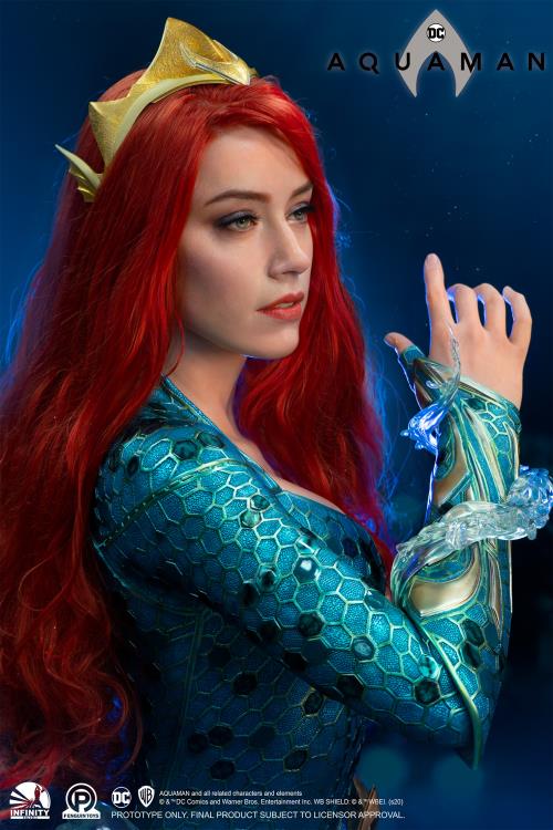 Aquaman Mera Life-Size Limited Edition Bust Gallery Image 9