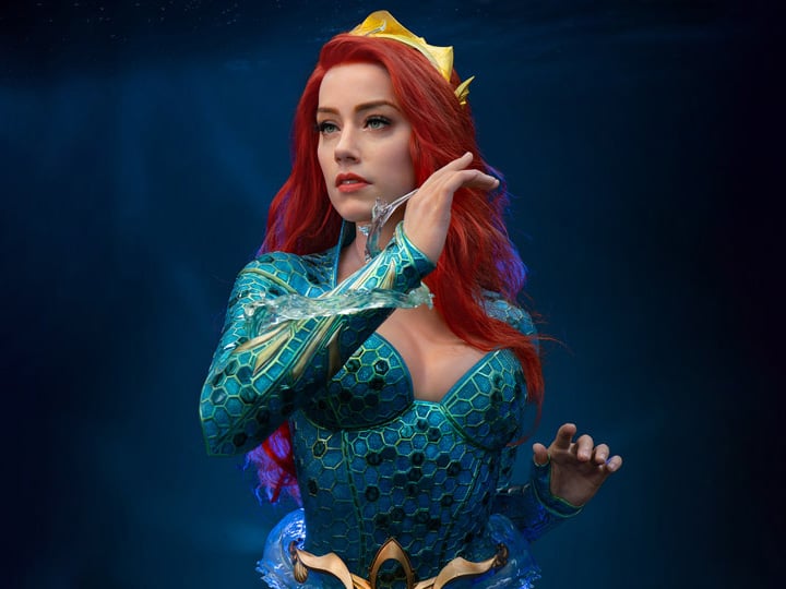 Aquaman Mera Life-Size Limited Edition Bust Gallery Image 1