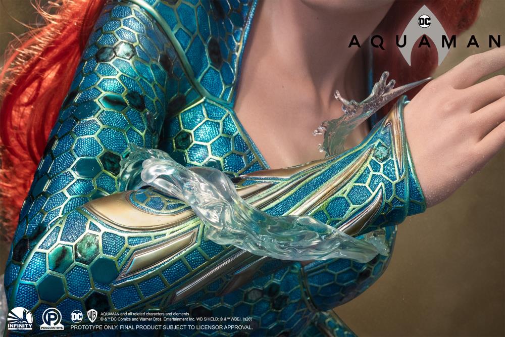 Aquaman Mera Life-Size Limited Edition Bust Gallery Image 14