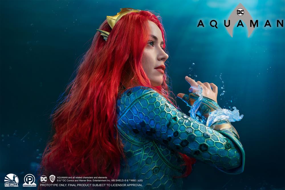 Aquaman Mera Life-Size Limited Edition Bust Gallery Image 18