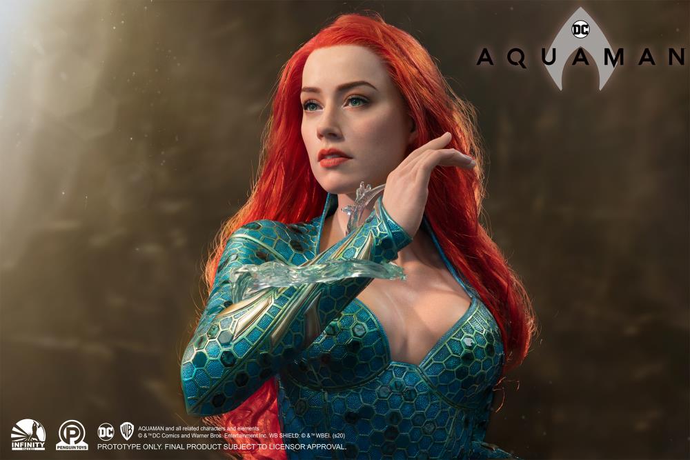 Aquaman Mera Life-Size Limited Edition Bust Gallery Image 15