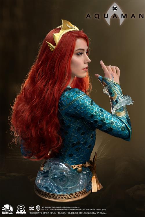 Aquaman Mera Life-Size Limited Edition Bust Gallery Image 5