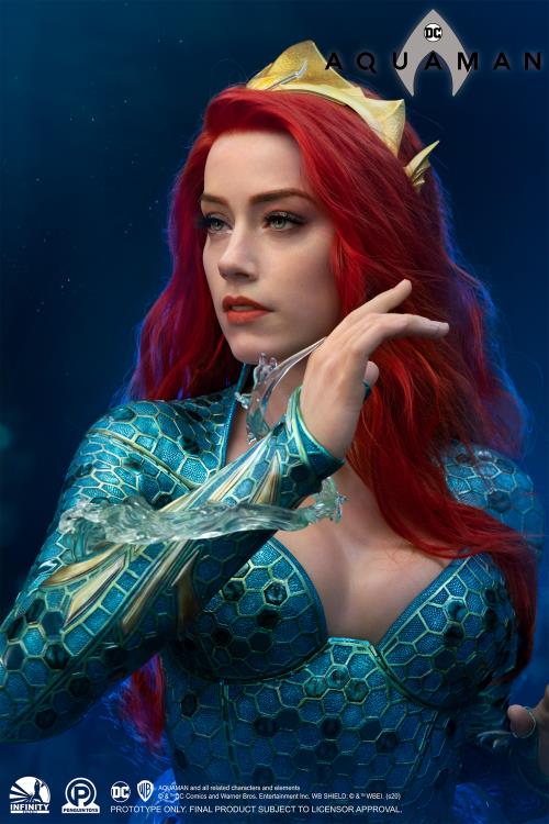 Aquaman Mera Life-Size Limited Edition Bust Gallery Image 11