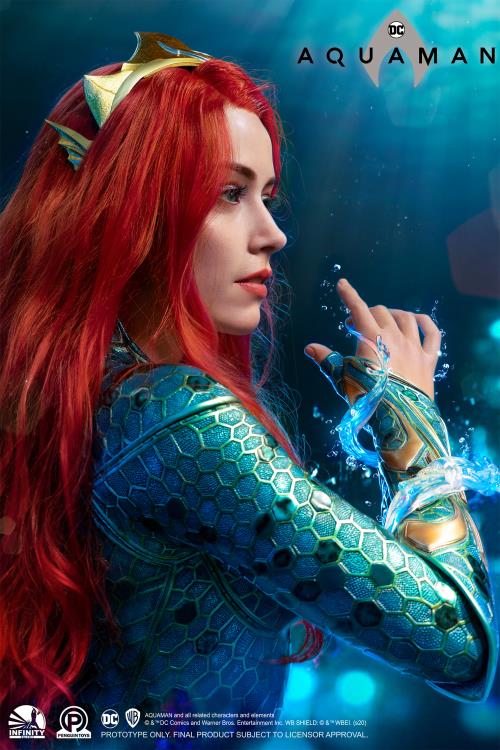 Aquaman Mera Life-Size Limited Edition Bust Gallery Image 8