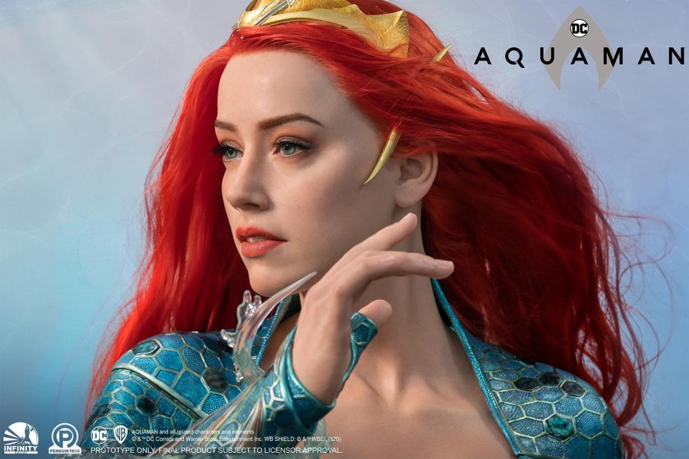 Aquaman Mera Life-Size Limited Edition Bust Gallery Image 21