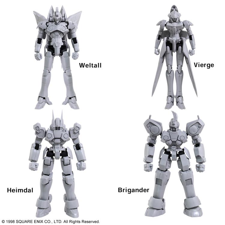 Xenogears Structure Arts Vol.1 Box of 4 Model Kits Gallery Image 3