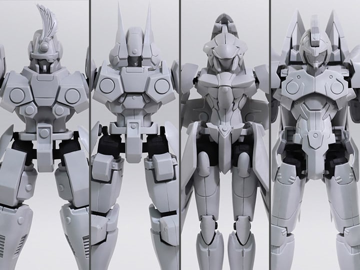 Xenogears Structure Arts Vol.1 Box of 4 Model Kits Gallery Image 1