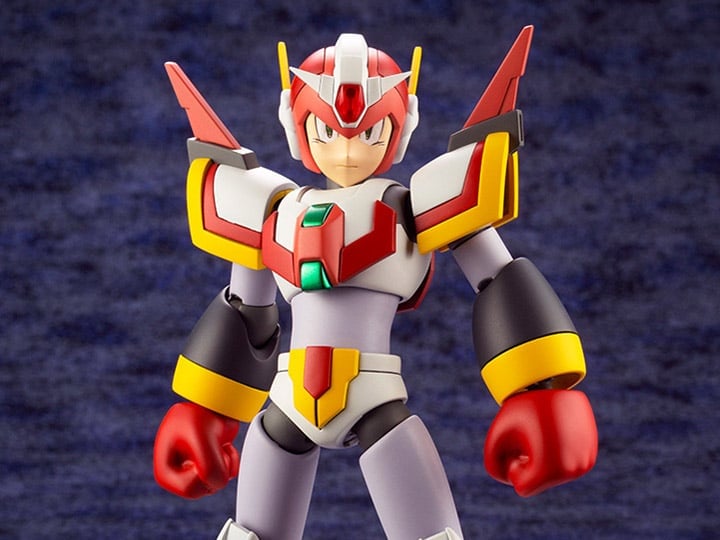 Mega Man X4 Mega Man X (Force Armor Rising Fire Ver.) 1/12 Scale Model Kit Gallery Image 1