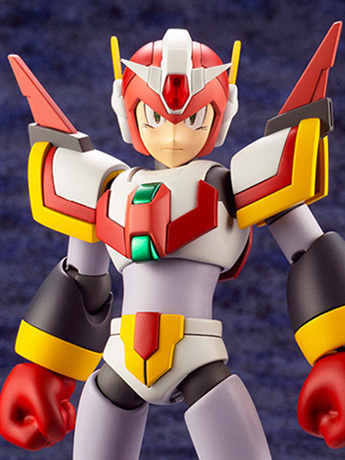 Mega Man X4 Mega Man X (Force Armor Rising Fire Ver.) 1/12 Scale Model Kit Gallery Image 2