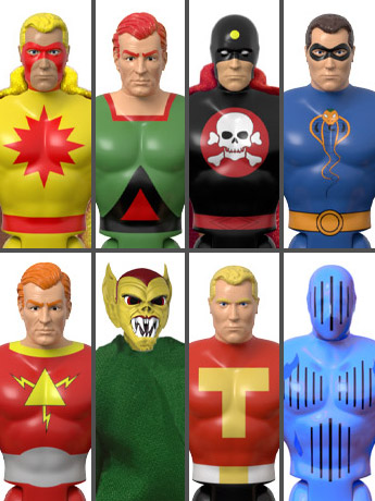 Amazing Heroes Wave 6 Set of 8 BBTS Exclusive Figures Gallery Image 2