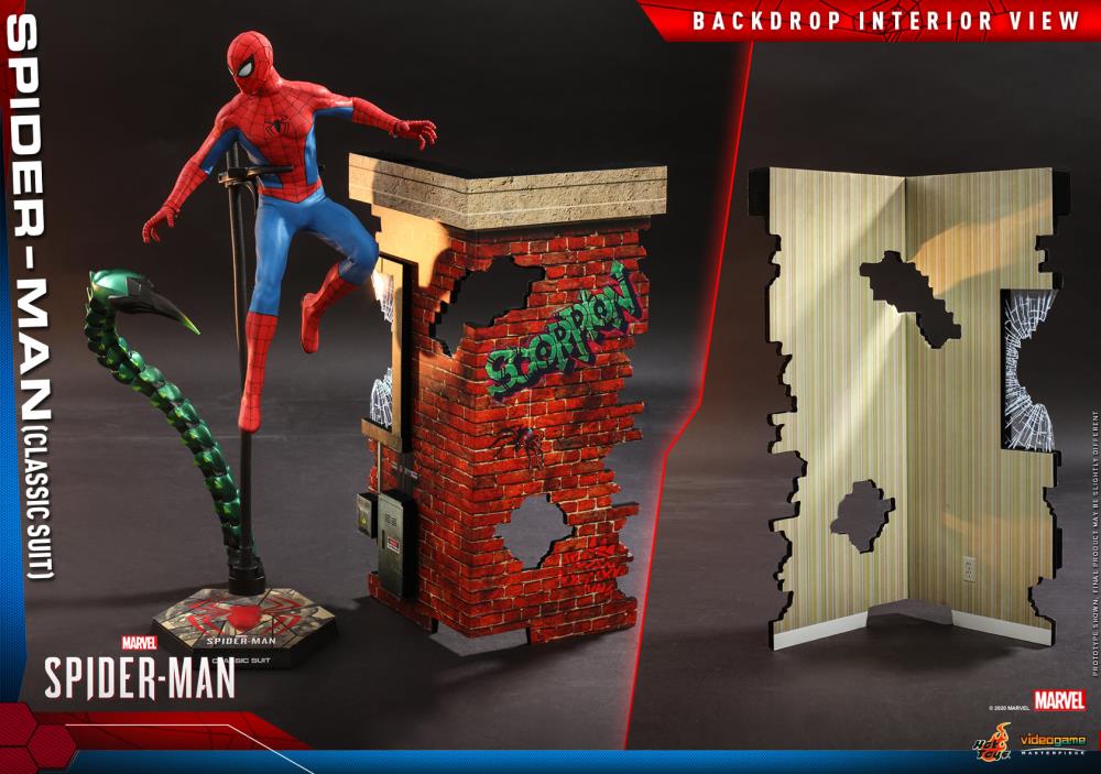 Marvel's Spider-Man VGM48 Spider-Man (Classic Suit) 1/6th scale Collectible Figure Gallery Image 22