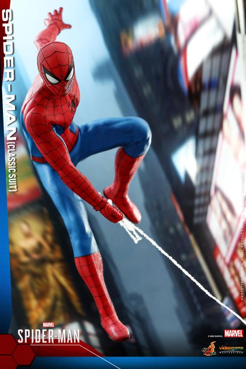 Marvel's Spider-Man VGM48 Spider-Man (Classic Suit) 1/6th scale Collectible Figure Gallery Image 6