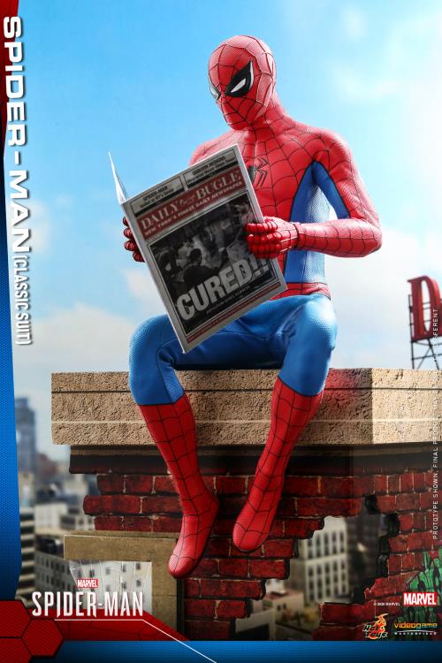 Marvel's Spider-Man VGM48 Spider-Man (Classic Suit) 1/6th scale Collectible Figure Gallery Image 5