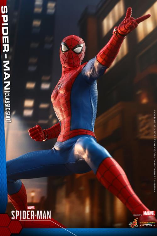 Marvel's Spider-Man VGM48 Spider-Man (Classic Suit) 1/6th scale Collectible Figure Gallery Image 12