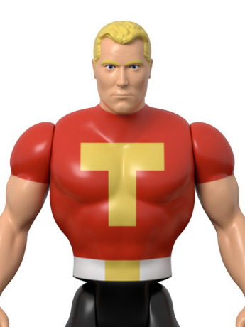 Amazing Heroes Captain Tootsie BBTS Exclusive Figure Gallery Image 2