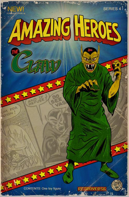 Amazing Heroes (Golden Age Ver.) Wave 6 Set of 8 BBTS Exclusive Figures Gallery Image 19