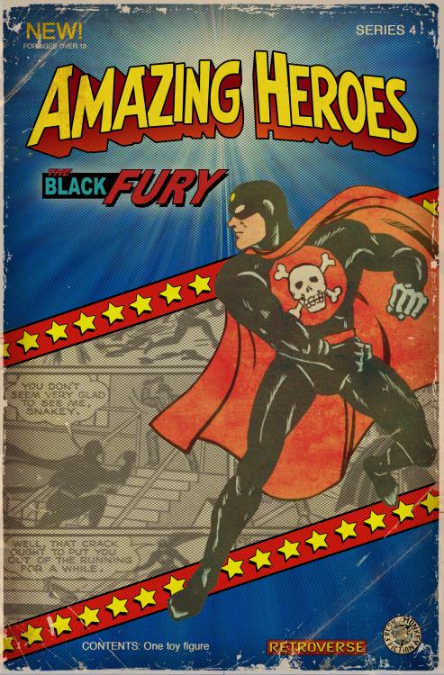 Amazing Heroes (Golden Age Ver.) Wave 6 Set of 8 BBTS Exclusive Figures Gallery Image 10