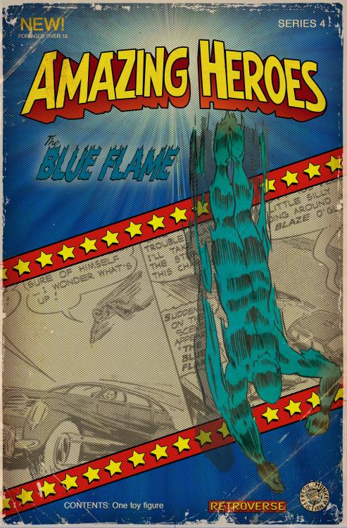 Amazing Heroes (Golden Age Ver.) Wave 6 Set of 8 BBTS Exclusive Figures Gallery Image 26
