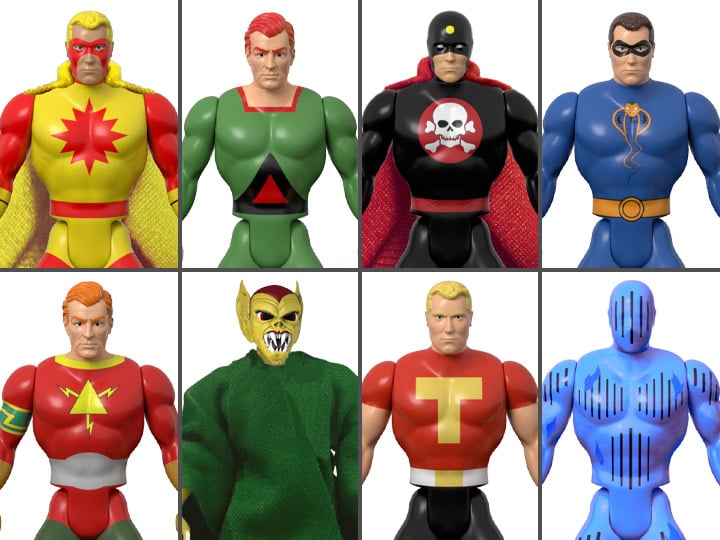 amazing heroes セット Amazing Heroes (Golden Age Ver.) Wave 6 Set of 8 BBTS Exclusive