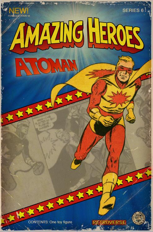 Amazing Heroes (Golden Age Ver.) Wave 6 Set of 8 BBTS Exclusive Figures Gallery Image 4