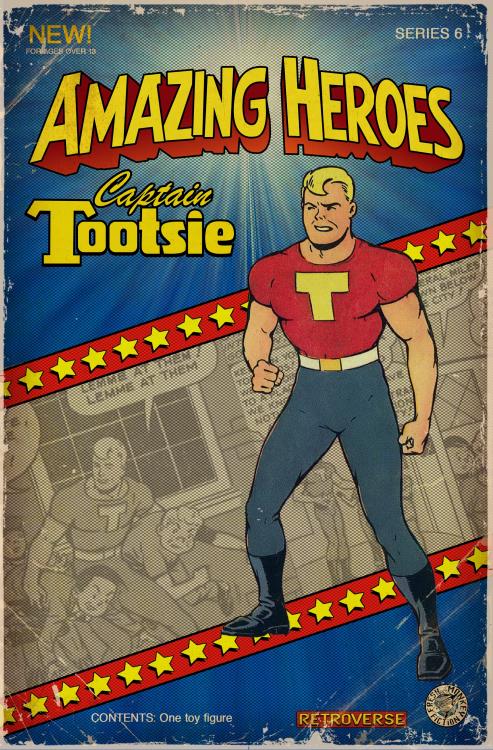 Amazing Heroes (Golden Age Ver.) Wave 6 Set of 8 BBTS Exclusive Figures Gallery Image 22