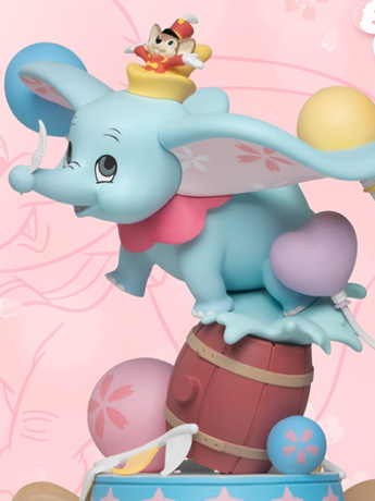 Dumbo (1941) D-Stage DS-063 Dumbo (Cherry Blossom Ver.) Limited Edition Statue Gallery Image 2
