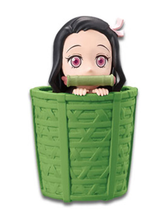 Demon Slayer: Kimetsu no Yaiba World Collectable Figure Nezuko Kamado Collection II Nezuko in Basket Figure Gallery Image 2