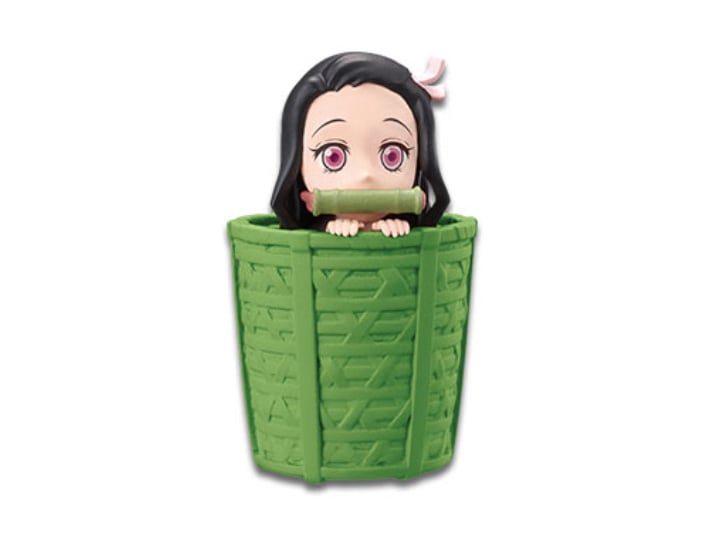 Demon Slayer: Kimetsu no Yaiba World Collectable Figure Nezuko Kamado Collection II Nezuko in Basket Figure Gallery Image 1