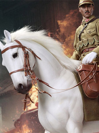 World War II Warhorse (White) 1/6 Scale Figure Gallery Image 2