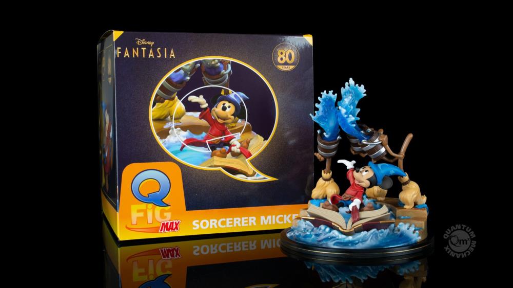 Fantasia Q-Fig Max Elite Sorcerer Mickey Diorama Gallery Image 10