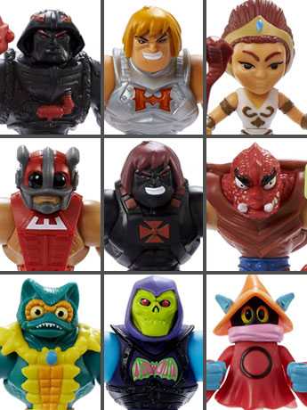 Masters of the Universe: Eternia Minis Wave 2 Set of 9 Figures Gallery Image 2